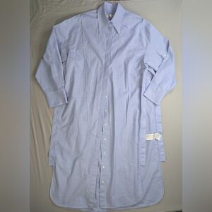 COS OVERSIZED DECONSTRUCTED SHIRT DRESS WOMENS SIZE 2